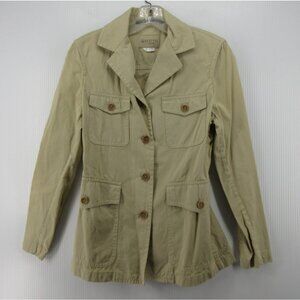 Beretta Jacket 4 Khaki Sport Safari Field Utility Pockets Italy *